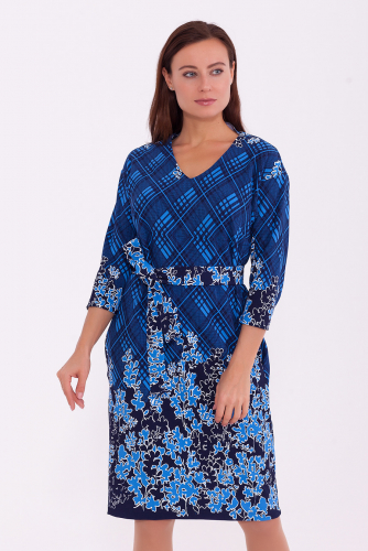 #84074 Платье (NIKA) Синий