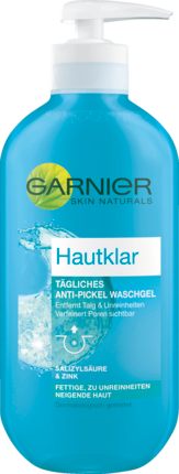 Garnier Anti Pickel Waschgel Осветитель кожи против чёрных точек Гель для  умывания, 200 мл | Körperpflege-Sets