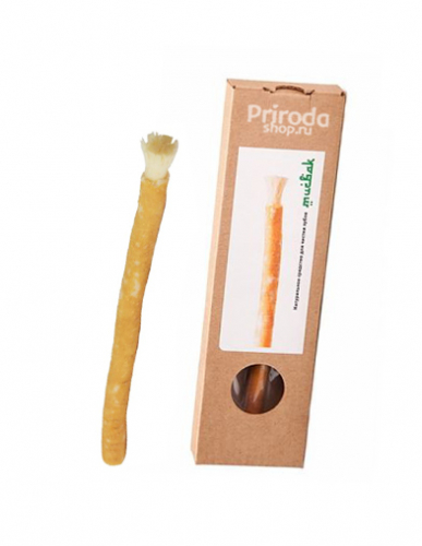 Палочка для чистки зубов Мисвак в ЭКО-коробочке, 15 см