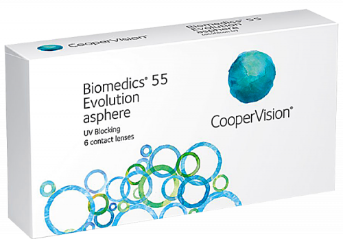 Biomedics 55 Evolution (6 шт.)