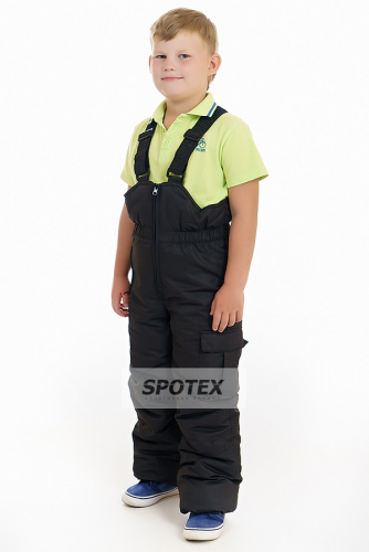 Детские брюки для малышей зимние OK WAY SQ-003 черный
