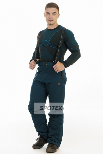 Горнолыжные брюки мужские Snow Headquarter C-8061 Blue светло-синий