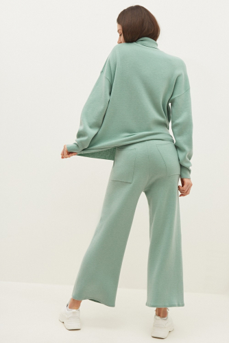 Комплект жен.((1)джемпер и (2)брюки) MISSISSIPPI_Set светло-зеленый