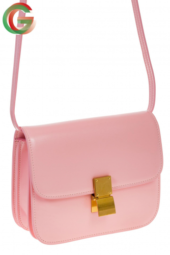 Розовая сумочка cross-body из натуральной кожи 3221MK5