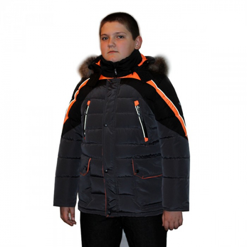 Куртка 7215 Пралеска оранжевая (серия Батал)