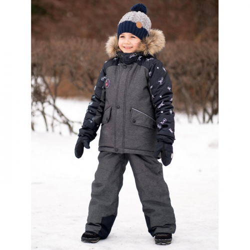 Комплект зимний для мальчика Колин серый 233-20з Батик