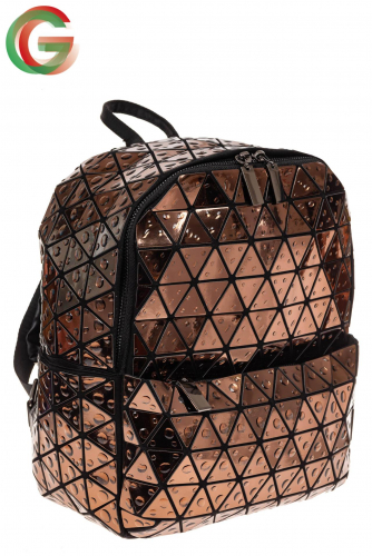 Рюкзак с 3D эффектом из искусственной кожи, цвет бежевый