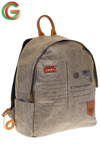 Светло-серый рюкзак из Nano Kraft BZ052R5
