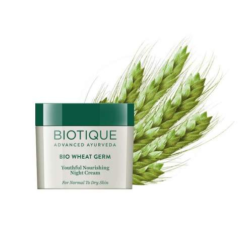 крем для лица Биотик ночной с зародышами пшеницы укрепляющий, для нормальной и сухой кожи 50 гр