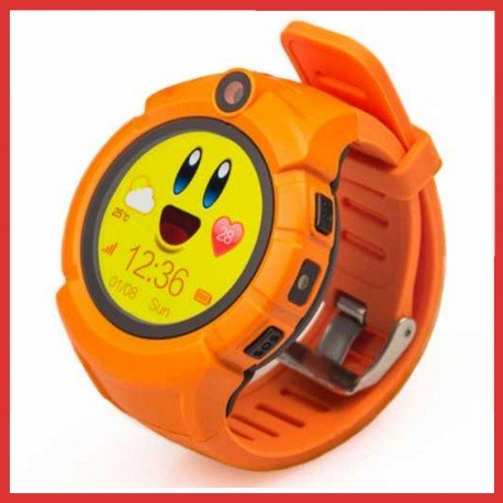 Детские GPS часы Smart Baby Watch GW600 orange (оранжевые)