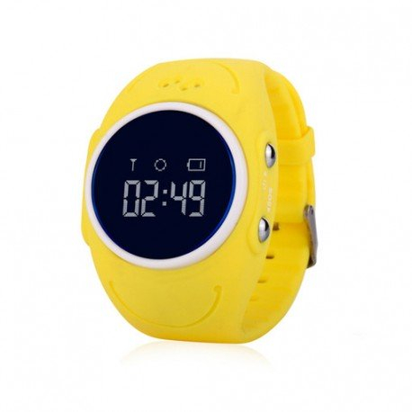 Детские часы с GPS трекером Baby Smart Watch GW300S Желтые