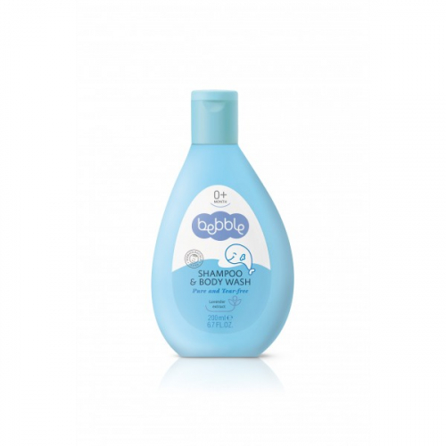 Шампунь для волос и тела детский Shampoo & Body Wash Bebble 0+ 200 мл