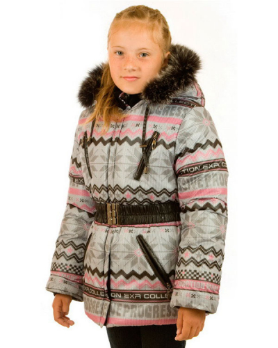 Утепленная куртка для девочки