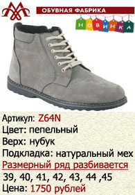 Зимняя обувь оптом: Z64N.