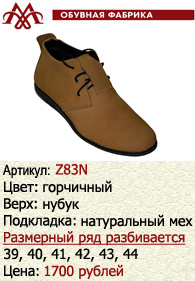 Зимняя обувь оптом: Z83N.