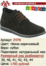 Зимняя обувь оптом: Z47N.