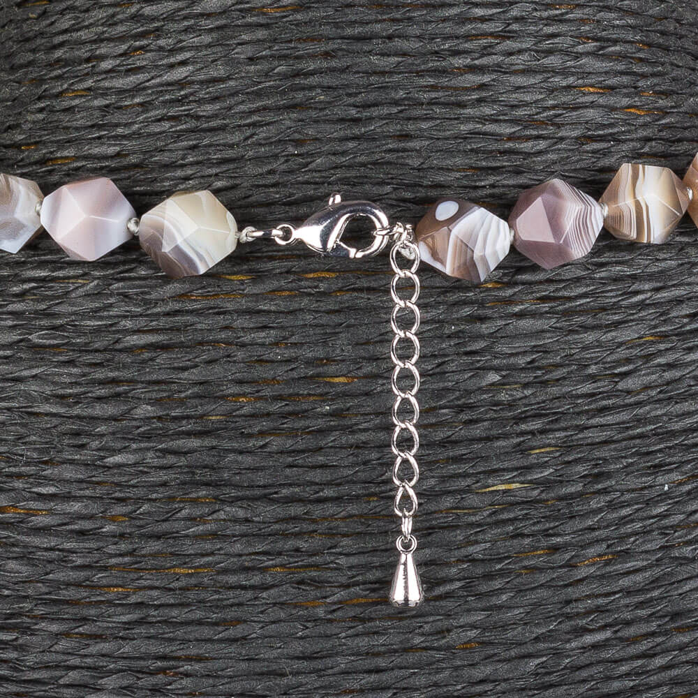 Радуга Самоцветов Бусы Бразильский агат