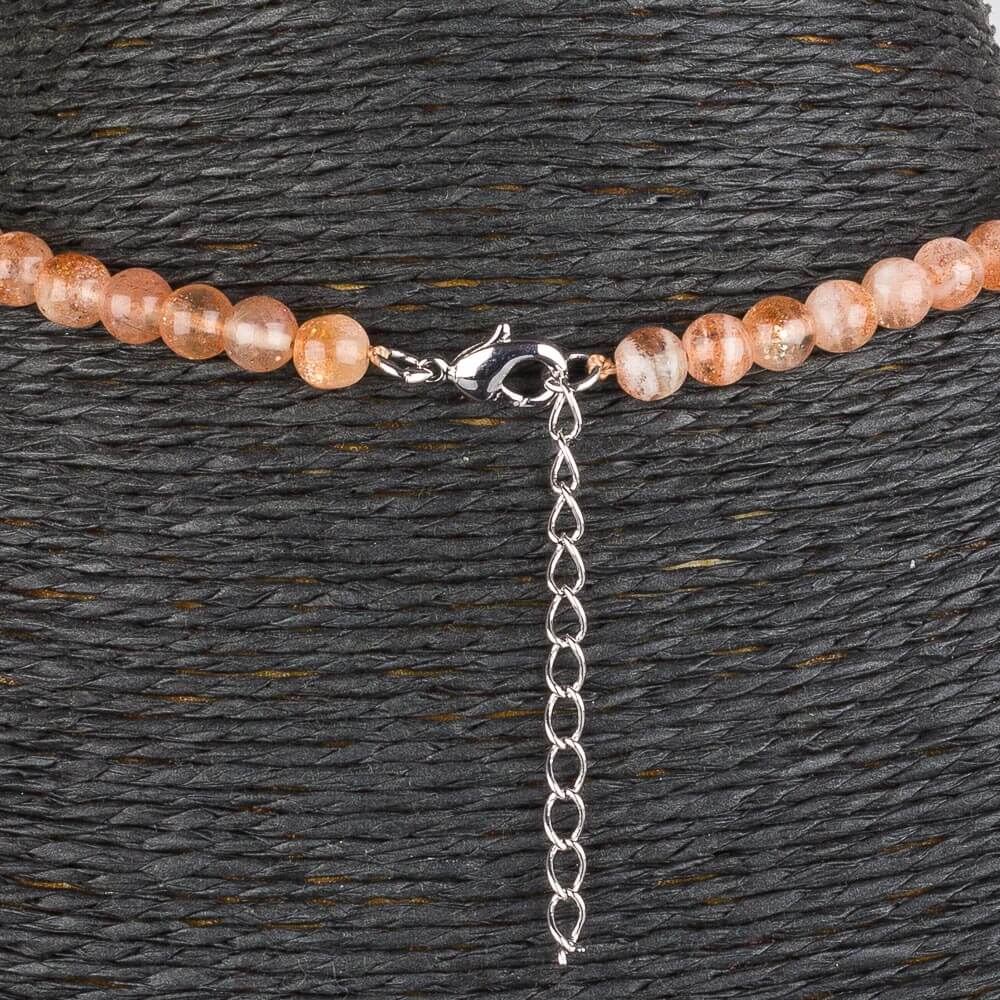 Радуга Самоцветов Бусы из Солнечного камня