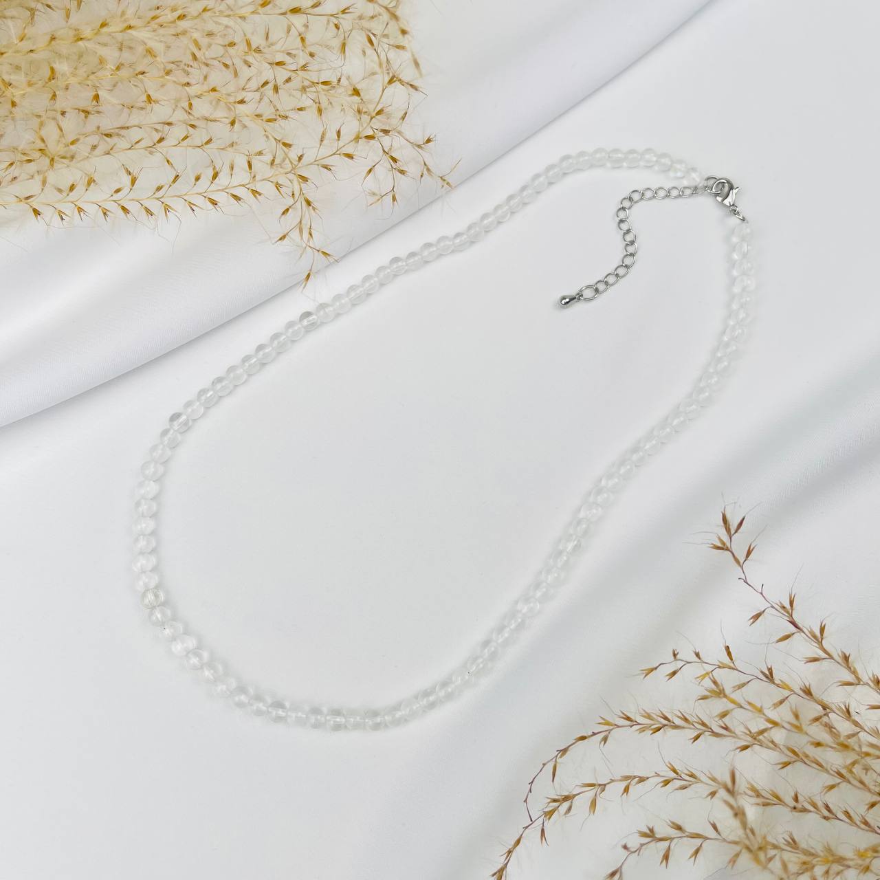 Радуга Самоцветов Бусы из Лунного камня