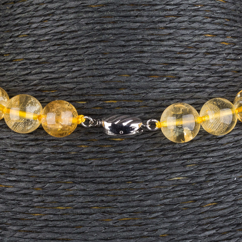 Радуга Самоцветов Бусы Цитрин (Бразилия)