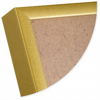 Рамка для сертификата Нельсон 21x30 (A4) золото 7мм алюминий ПН-01