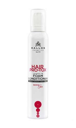 HAIR PRO-TOX Пенка - кондиционер восстанавливающая для поврежденных волос.