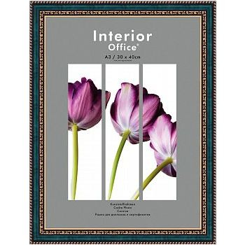 Рамка для сертификата Interior Office 30x40 785 малахит, со стеклом