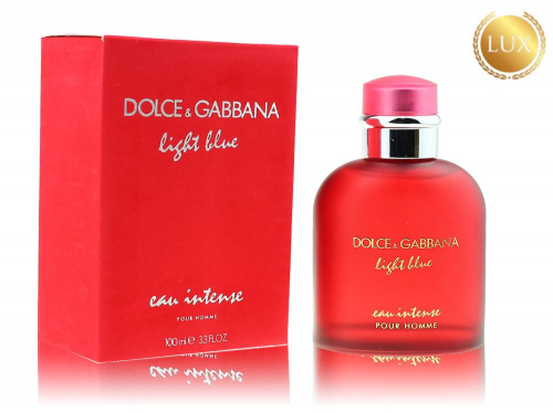 DOLCE & GABBANA LIGHT BLUE EAU INTENSE POUR HOMME RED, Edp, 80 ml (ЛЮКС ОАЭ)