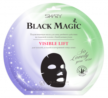 Shary Black magiс Подтягивающая маска для лица Visible Lift