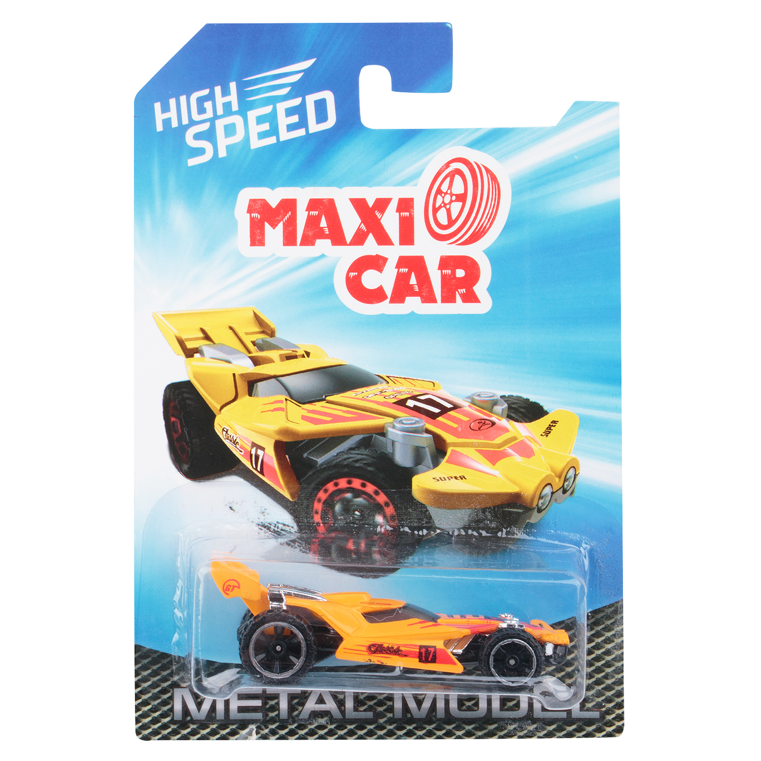 MAXI CAR, МАШИНА 1:64, без мех.