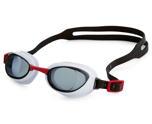 SPEEDO AQUAPURE GOG AU RED/SMOKE очки для плав., (8912) красн/дым