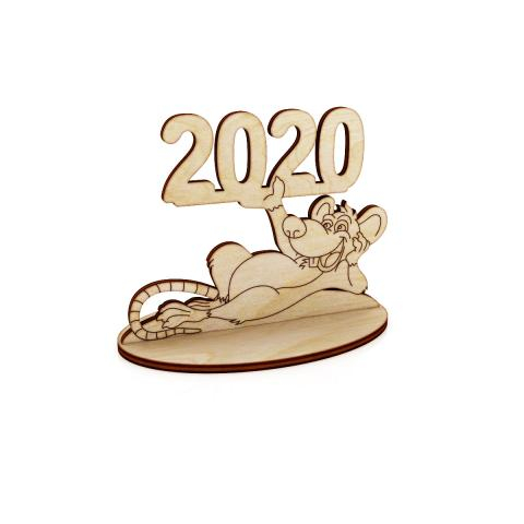 Крыса 2020 на подставке