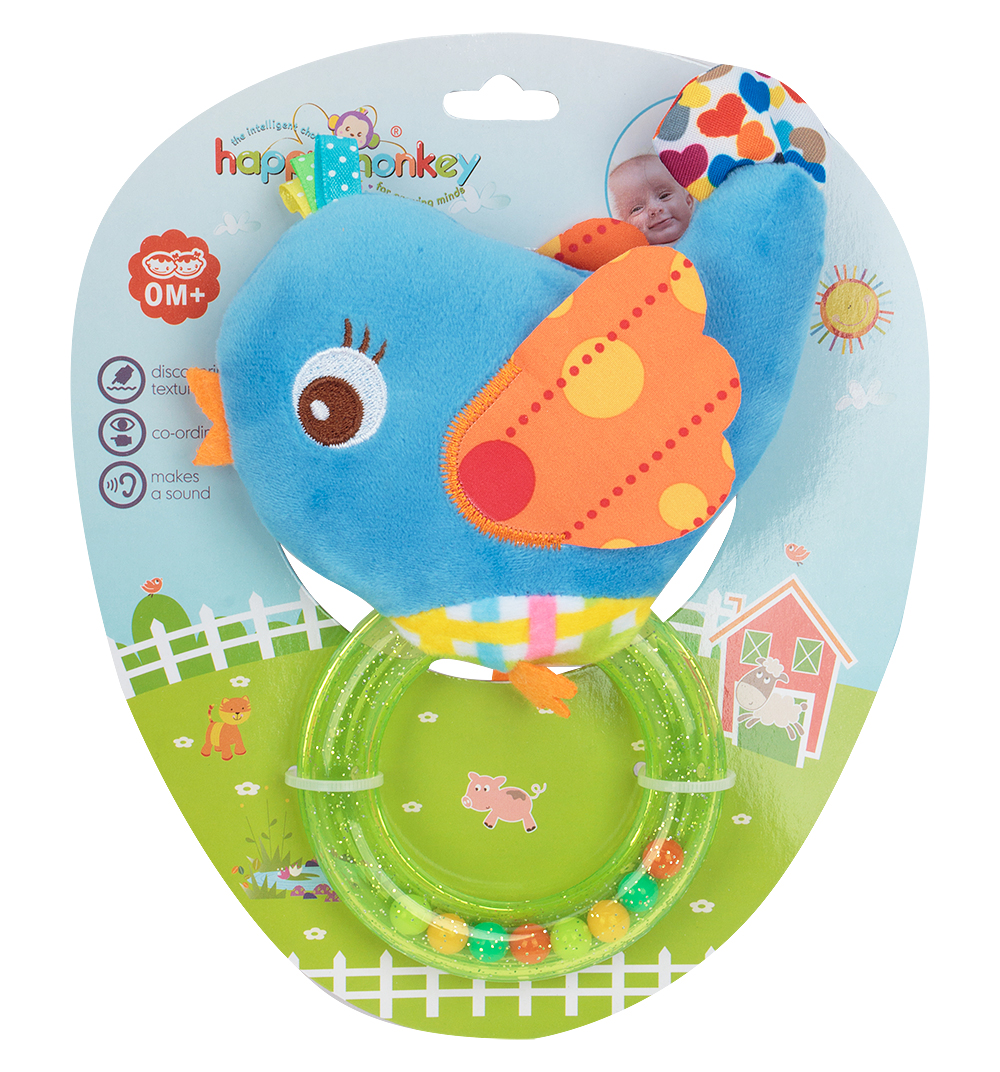 HAPPY MONKEY, ИГРУШКА развивающая (14.5*16.5 см.)
