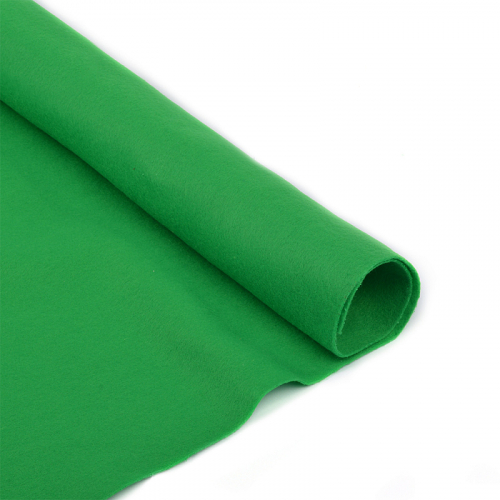 Фетр в рулоне полужесткий IDEAL 1мм 100см арт.FLT-HS2 уп.5м цв.122 зеленый