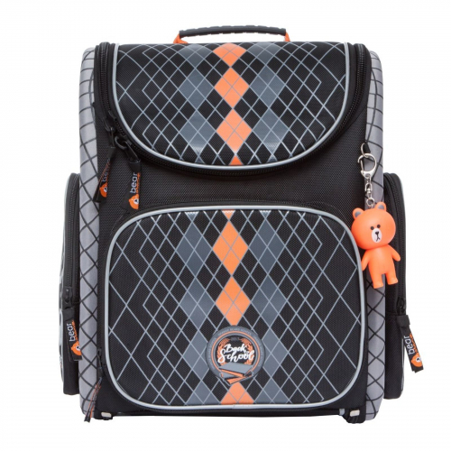 Рюкзак школьный Orange Bear, артикул SI-22, материал текстиль