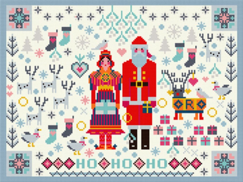 RR473 Santa and Mrs Claus