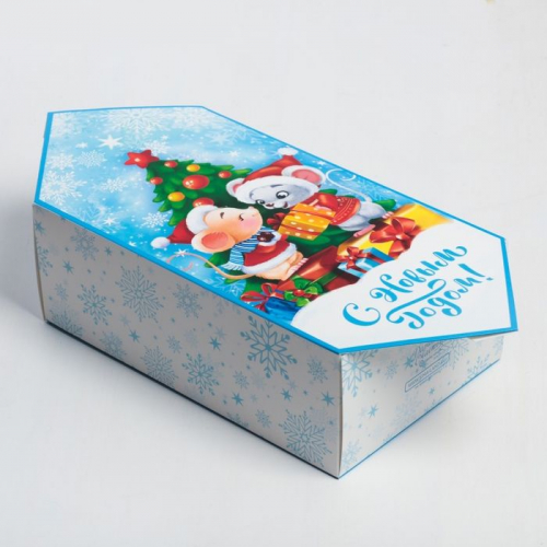 4381613 Сборная коробка-конфета «Подарочки»