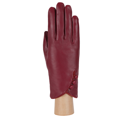 Перчатки, натуральная кожа, Fabretti B3-8 bordo