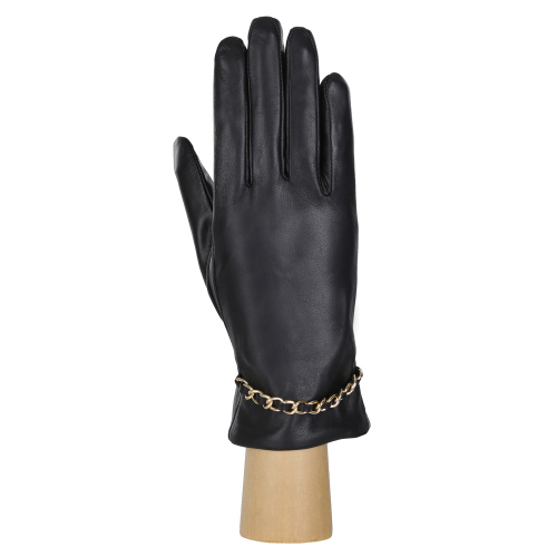 Перчатки, натуральная кожа, Fabretti 15.35-1 black