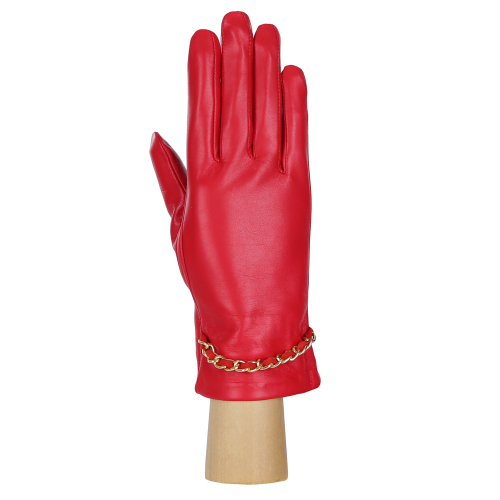 Перчатки, натуральная кожа, Fabretti 15.35-7 red