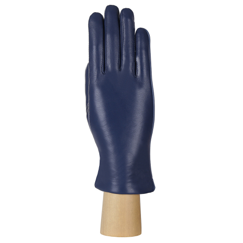 Перчатки, натуральная кожа, Fabretti F7-12 blue