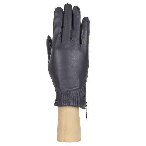 Перчатки, натуральная кожа, Fabretti 15.11-9 grey