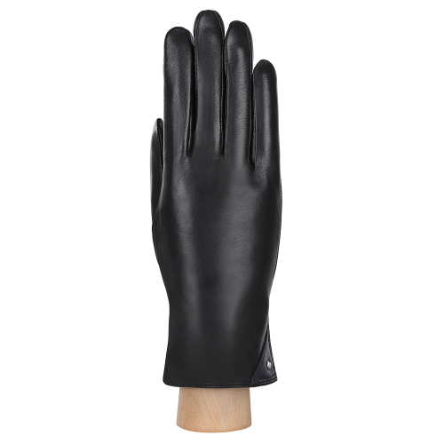 Перчатки, натуральная кожа, Fabretti B9-1/12 black/blue