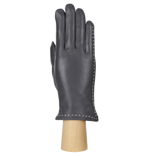 Перчатки, натуральная кожа, Fabretti 15.20-9 grey