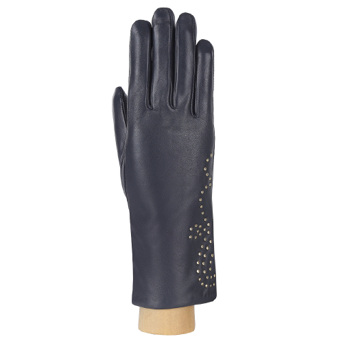 Перчатки, натуральная кожа, Fabretti 15.28-12 blue
