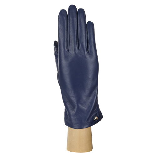 Перчатки, натуральная кожа, Fabretti 12.77-12 blue
