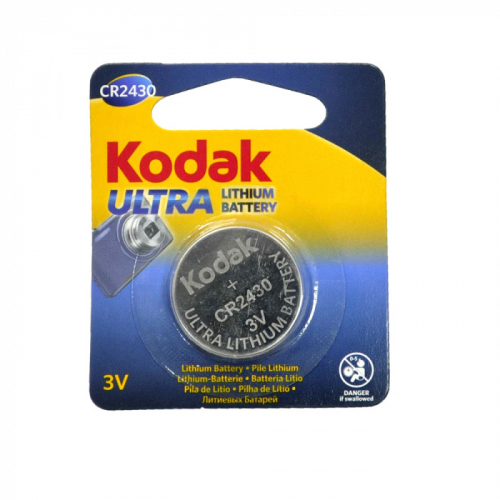 Батарейки Kodak CR2430 литиевые 1/BL 