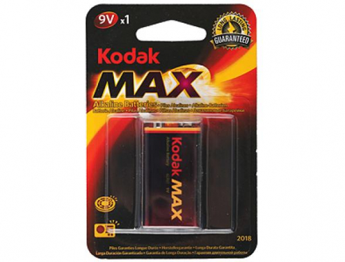 Батарейки Kodak крона 9v 6LR61 1/BL алкалиновые
