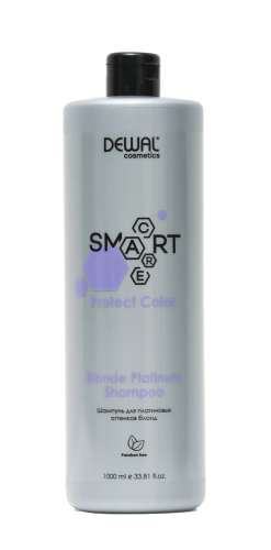 DEWAL Cosmetics SMART CARE Protect Color Save Color Blonde Platinum Shampoo Шампунь платиновых оттенков блонд