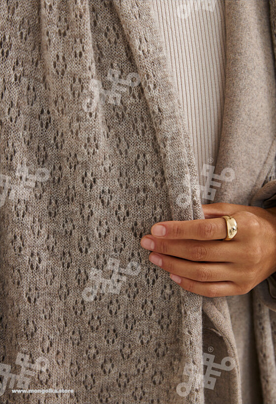 Палантин из 100% монгольской шерсти (арт. 05117)